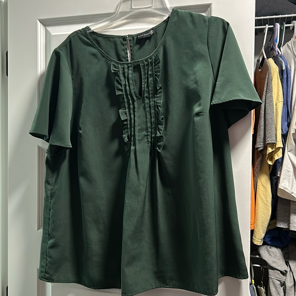 Emerald Green blouse